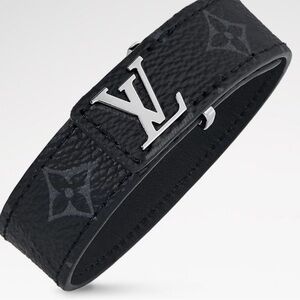 Louis Vuitton Monogram Black Bracelet